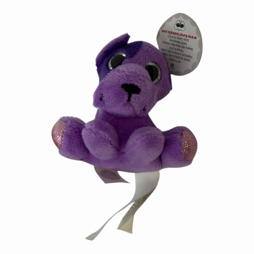 Surprizamals Series 9 Margo‎ Boxer Purple Puppy Dog Plush Toy NWT